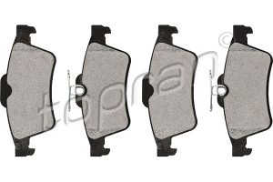 Placute frana MAZDA 3 (BL) 2.2 MZR CD (BL10) diesel 185 cai TOPRAN 302 052
