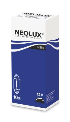 Bec iluminare numar circulatie MAZDA 3 (BM, BN) 1.5 D (BMLFS, BM4, BN4) diesel 105 cai NEOLUX N269