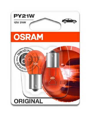 Bec semnalizator MAZDA 3 (BK) 2.3 DiSi Turbo MPS (BK3P) benzina 250 cai OSRAM 7507-02B