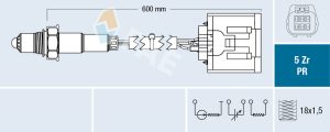 Sonda Lambda MAZDA 6 combi (GH) 2.5 MZR (GH5FW) benzina 170 cai FAE 75089