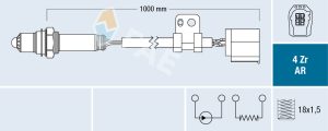 Sonda Lambda MAZDA 6 limuzina (GH) 2.2 MZR-CD (GH10) diesel 125 cai FAE 75612