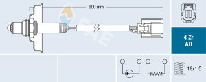 Sonda Lambda MAZDA 2 (DE_, DH_) 1.3 BiFuel Benzina/Autogaz (GPL) 75 cai FAE 75636