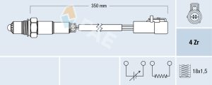 Sonda Lambda MAZDA 2 (DY) 1.2 (DY3W) benzina 75 cai FAE 77264
