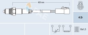 Sonda Lambda MAZDA 121 III (JASM, JBSM) 1.25 benzina 75 cai FAE 77305