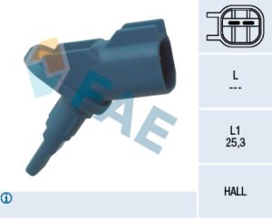 Senzor turatie roata MAZDA 3 limuzina (BL) 2.2 MZR CD (BL10) diesel 185 cai FAE 78011