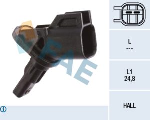 Senzor turatie roata MAZDA 3 (BK) 2.3 DiSi Turbo MPS (BK3P) benzina 250 cai FAE 78180