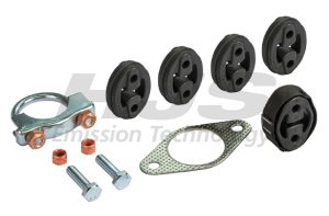 Set montare sistem de esapament MAZDA 121 III (JASM, JBSM) 1.25 benzina 75 cai HJS 82 15 6435