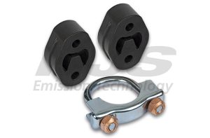 Set montare sistem de esapament MAZDA 2 (DY) 1.2 (DY3W) benzina 75 cai HJS 82 15 9055