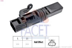 Senzor turatie MAZDA 2 (DY) 1.2 (DY3W) benzina 75 cai FACET 9.0481