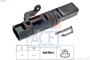 Senzor turatie MAZDA 2 (DY) 1.2 (DY3W) benzina 75 cai FACET 9.0481K