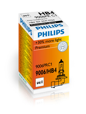 Bec far faza lunga MAZDA 3 (BK) 2.0 (BKEP) benzina 150 cai PHILIPS 9006PRC1