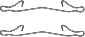 Set accesorii etrier frana MAZDA 2 hatchback (KB) 1.5 Hybrid (KBAC3X) benzina/elector 116 cai TEXTAR 82029200