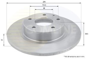 Disc frana MAZDA 6 limuzina (GJ, GL) 2.2 D 4WD (GJ2AP) diesel 175 cai COMLINE ADC0474