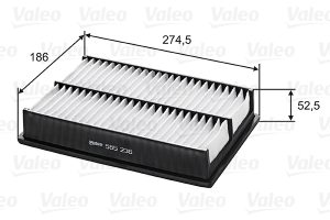 Filtru aer MAZDA 5 (CW) 1.8 MZR benzina 116 cai VALEO 585236