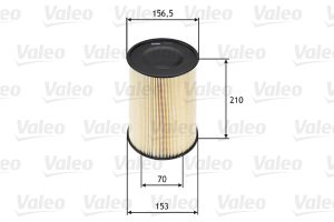 Filtru aer MAZDA 5 (CW) 1.6 CD diesel 116 cai VALEO 585653