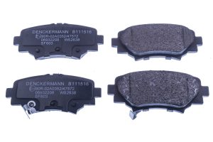 Placute frana MAZDA 3 (BM, BN) 1.5 D (BMLFS, BM4, BN4) diesel 105 cai DENCKERMANN B111516