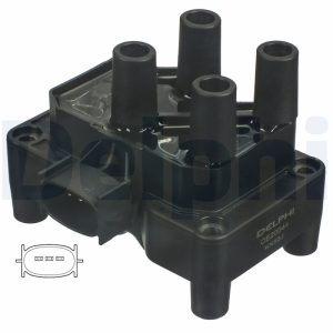 Bobina de inductie MAZDA 2 (DY) 1.2 (DY3W) benzina 75 cai DELPHI CE20044-12B1