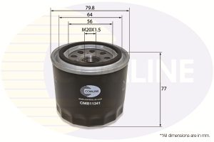Filtru ulei MAZDA 5 (CR) 2.0 CD (CR19) diesel 110 cai COMLINE CMB11341