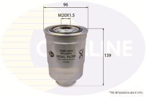 Filtru combustibil MAZDA 323 III limuzina (BF) 1.7 D (BF7P) diesel 54 cai COMLINE CMB13003