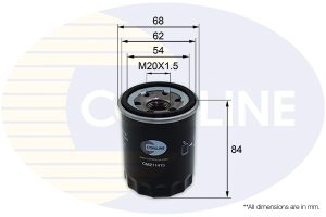 Filtru ulei MAZDA 626 III Hatchback (GD) 2.2 12V (GD102) benzina 115 cai COMLINE CMZ11413