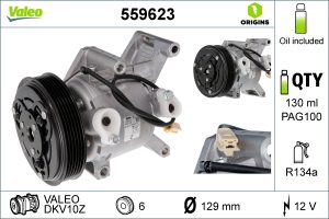 Compresor climatizare MAZDA 3 (BM, BN) 1.5 benzina 120 cai VALEO 559623