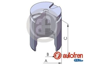 Piston etrier frana MAZDA 6 combi (GH) 2.5 MZR (GH5FW) benzina 170 cai AUTOFREN SEINSA D025267