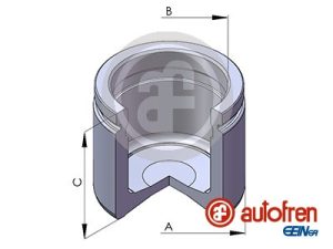 Piston etrier frana MAZDA 3 (BK) 2.3 DiSi Turbo MPS (BK3P) benzina 250 cai AUTOFREN SEINSA D025423
