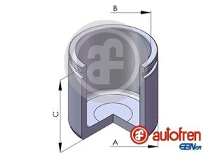 Piston etrier frana MAZDA 626 I (CB) 1.6 (CB2NS) benzina 75 cai AUTOFREN SEINSA D02555