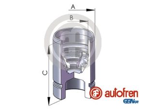 Piston etrier frana MAZDA 323 F VI hatchback (BJ) 1.6 (BJ10M) benzina 95 cai AUTOFREN SEINSA D02589