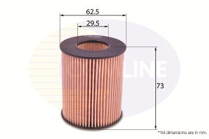 Filtru ulei MAZDA 6 combi (GH) 2.5 MZR (GH5FW) benzina 170 cai COMLINE EOF084