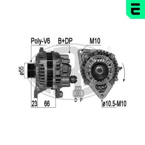 Alternator MAZDA 3 (BK) 1.6 (BK14) benzina 105 cai ERA 209357A