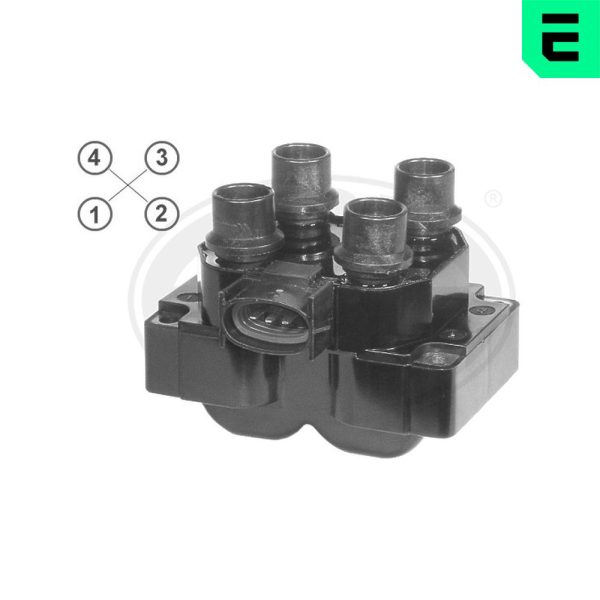 Bobina de inductie MAZDA 121 III (JASM, JBSM) 1.25 benzina 75 cai ERA 880048