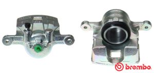 Etrier frana MAZDA 2 (DE_, DH_) 1.5 MZR (DE5FS) benzina 102 cai BREMBO F 49 112