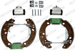 Set saboti frana MAZDA 2 (DY) 1.2 (DY3W) benzina 75 cai FERODO FMK427
