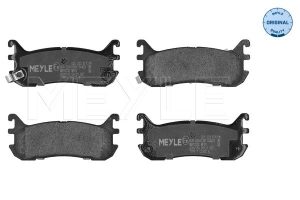 Placute frana MAZDA 323 F V (BA) 1.5 16V (BA11) benzina 88 cai MEYLE 025 233 8713/W