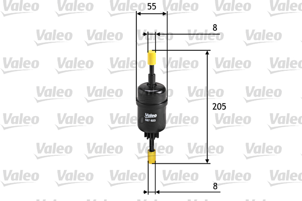 Filtru combustibil MAZDA 2 (DY) 1.2 (DY3W) benzina 75 cai VALEO 587023