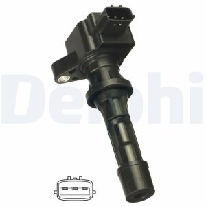 Bobina de inductie MAZDA 3 limuzina (BL) 2.0 MZR DISI (BL12) benzina 151 cai DELPHI GN10499-12B1