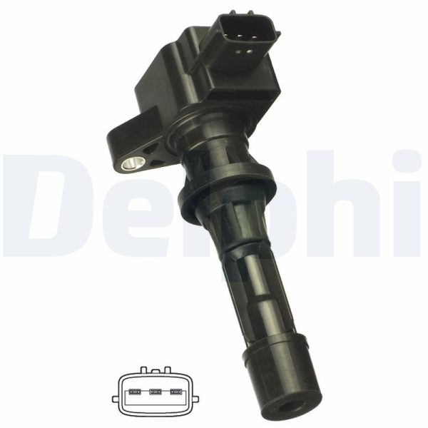 Bobina de inductie MAZDA 3 limuzina (BL) 2.0 MZR DISI (BL12) benzina 151 cai DELPHI GN10499-12B1