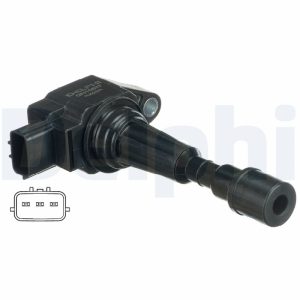 Bobina de inductie MAZDA 2 (DE_, DH_) 1.3 (DE3FS) benzina 75 cai DELPHI GN10637-12B1