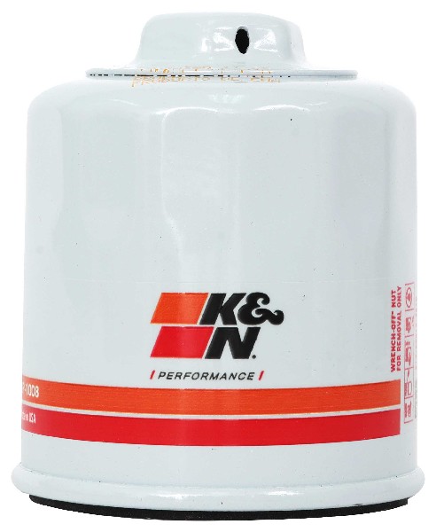 Filtru ulei MAZDA 2 (DE_, DH_) 1.5 MZR (DE5FS) benzina 102 cai KN FILTERS HP-1008