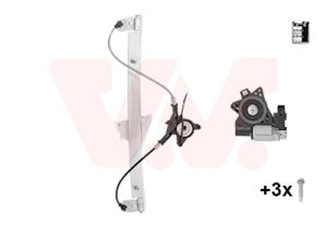 Mecanism actionare geam MAZDA 3 (BK) 2.3 MZR (BK3P) benzina 156 cai VAN WEZEL 2734266