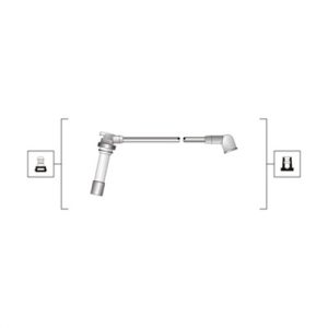 Set cablaj aprindere MAZDA 323 F V (BA) 1.5 16V (BA11) benzina 88 cai MAGNETI MARELLI 941319170078