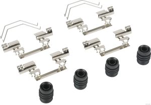 Set accesorii placute frana MAZDA 3 hatchback (BP) 2.5 e-SKYACTIV-G (BP5H) benzina/elector 140 cai HERTH BUSS JAKOPARTS J3663031