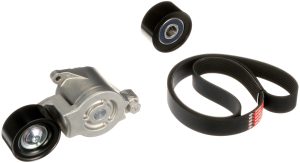 Set curea transmisie cu caneluri MAZDA 6 limuzina (GH) 2.2 MZR-CD (GH10) diesel 185 cai GATES K018PK1310XS