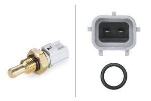 Senzor temperatura ulei MAZDA 6 Hatchback (GH) 2.5 MZR (GH5FS) benzina 170 cai HELLA 6PT 009 309-561