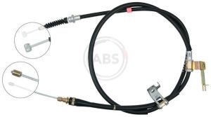Cablu frana de parcare MAZDA 323 F VI hatchback (BJ) 1.5 16V (BJ5W) benzina 88 cai ABS K19547