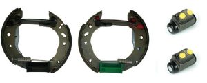 Set saboti frana MAZDA 121 III (JASM, JBSM) 1.25 benzina 75 cai BREMBO K 24 057