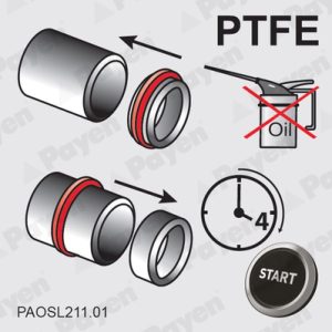 Simering arbore cotit MAZDA 3 (BK) 2.3 DiSi Turbo MPS (BK3P) benzina 250 cai PAYEN LK5005