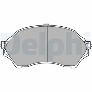 Placute frana MAZDA 323 S VI limuzina (BJ) 1.5 16V (BJ5P) benzina 88 cai DELPHI LP1440