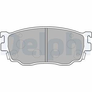 Placute frana MAZDA 323 S VI limuzina (BJ) 1.6 (BJ12) benzina 95 cai DELPHI LP1527